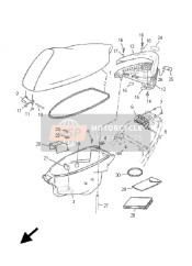 5RWF479600P8, Deksel, Yamaha, 0